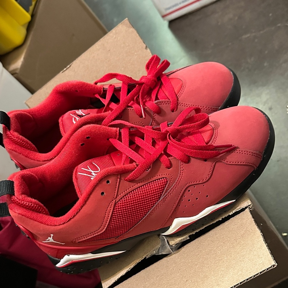 Nike Air Jordan MVP 678 Gym Red Black White Basketball Shoes